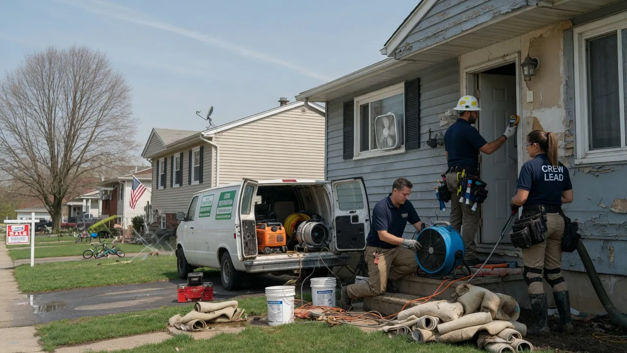 Flood Cleanup in Railroad, PA near me